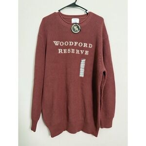 Woodford Reserve Rollneck Sweater Size XL Preppy Knit Bourbon Whiskey NEW